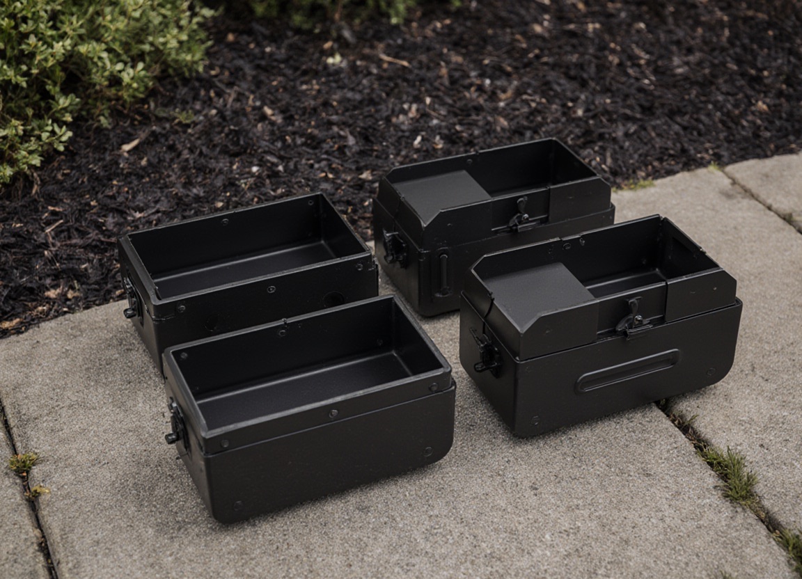 Weatherproof bait stations, four pack